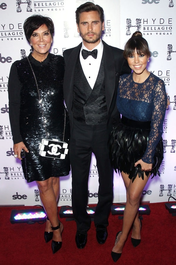 Scott Disick celebrated his 30th birthday with Kourtney Kardashian and her mom Kris Jenner